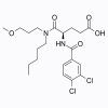 Dexloxiglumide, Cholecystokinin A receptor antagonist