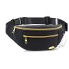 Entchin Fanny Pack for Women Waist Pack Water Resistant Fabric Buckle Crossbody Bags for Traveling Cycling