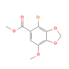 Methyl 4-bromo-7-methoxybenzo[d][1,3]dioxole-5-carboxylate - 97%, used for , CAS No. 81474-46-6, by Aladdin Scientific