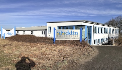 Aladdin Germany European manufacturing and distribution facility